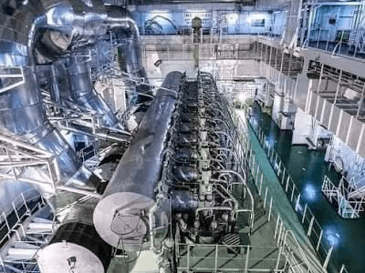 Large Marine Diesel Propulsion Engine